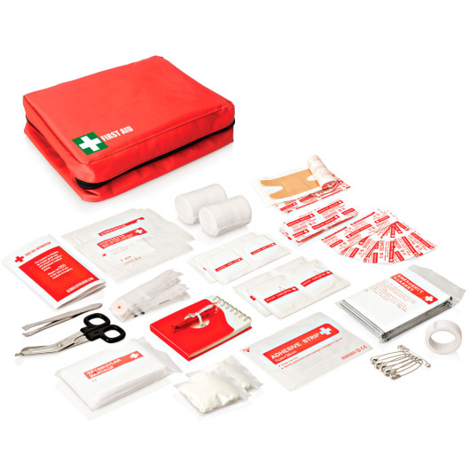 45PC First Aid Kits Open Unbranded